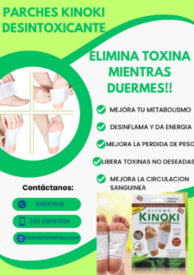 3X1 PARCHES KINOKI DESINTOXICANTES (30 PARCHES)